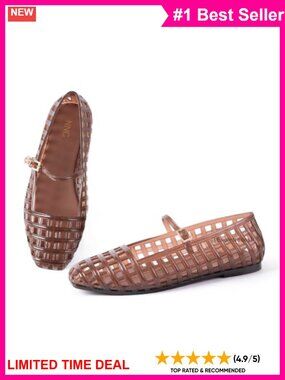 Clear Jelly Flat Sandals Waterproof Slip-On Mules Beach Pool Shoes